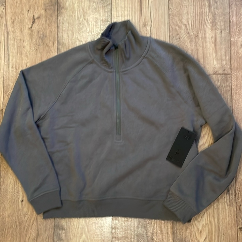 NWT 90 Degree by Reflex 1/2 zip sweatshirt size Large women’s.